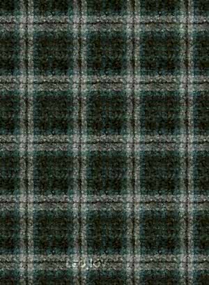 Зеленый фланелевый клетчатый костюм из чистой шерсти